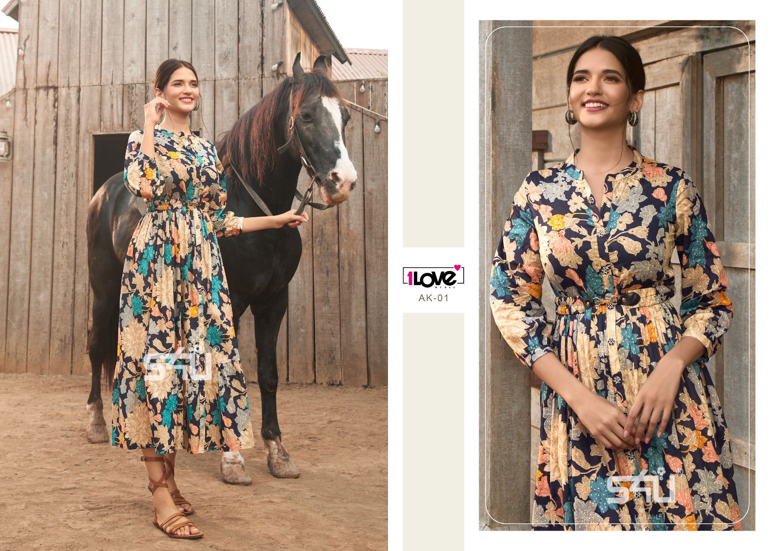 Anokhi By 1 Love Ak-01 To AK-06 Party Wear Kurtis Catalog